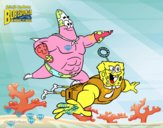 Bob Esponja - Sr Súper Dúper y burbuja invencible