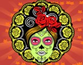 Calavera mejicana femenina