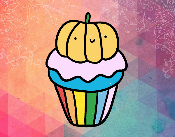 Halloween cupcake