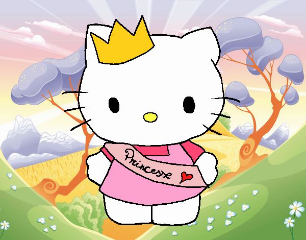 Dibujo de Usuario De Hello Kitty Princesa 