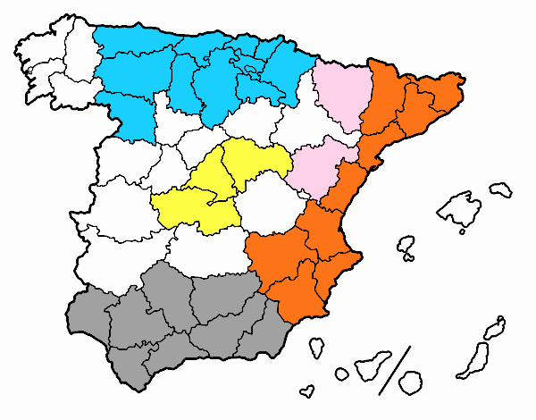 Las provincias de España