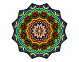 Mandala con estratos