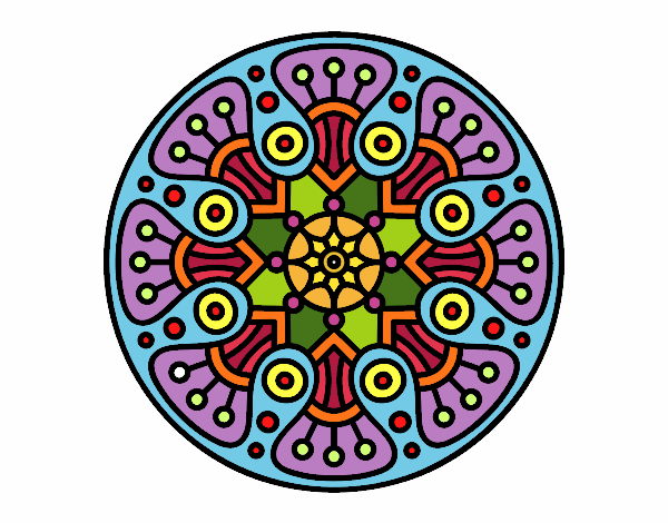 Mandala crop circle