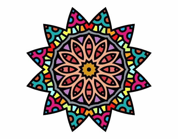 Mandala estrella