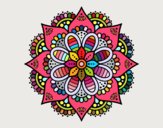 Mandala flor de primavera