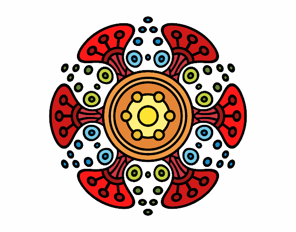 Mandala mundo lejano