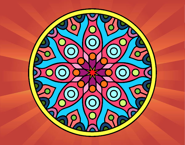 Mandala planetaria paz armonia