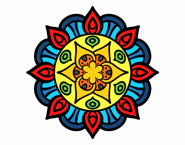 Mandala vida vegetal