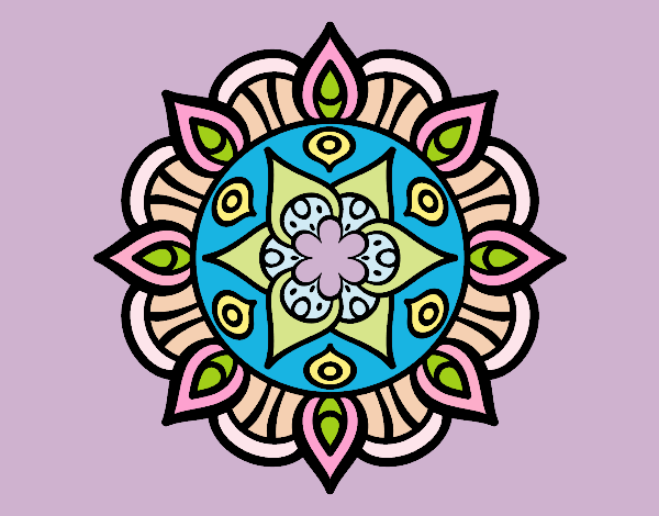 Mandala vida vegetal