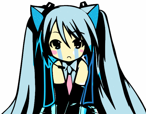 Miku triste