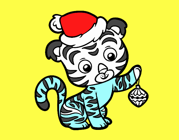 Tigre navideño