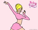 Barbie en postura de ballet