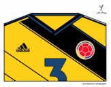 Camiseta del mundial de fútbol 2014 de Colombia