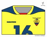 Camiseta del mundial de fútbol 2014 de Ecuador