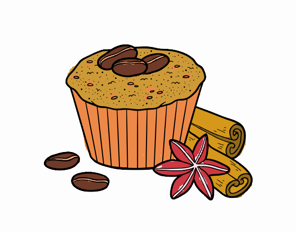 Cupcake de café