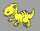 Dinosaurio velociraptor