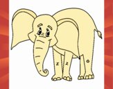 Elefante feliz