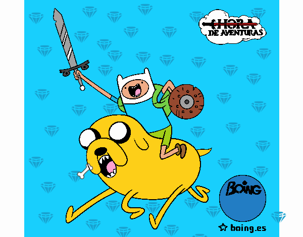 Jake y Finn al ataque