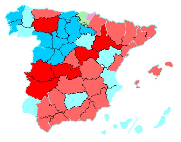 Las provincias de España