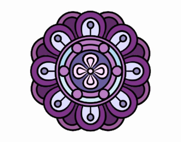 Mandala flor creativa