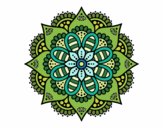 Mandala flor de primavera