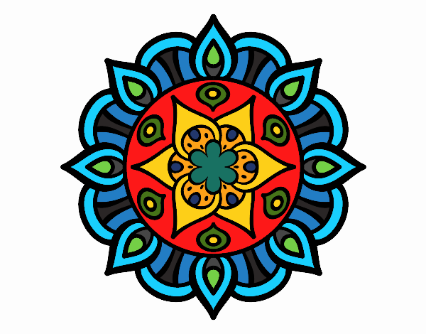 Mandala vida vegetal