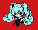 Miku Chibi vocaloid