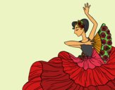 Mujer flamenca