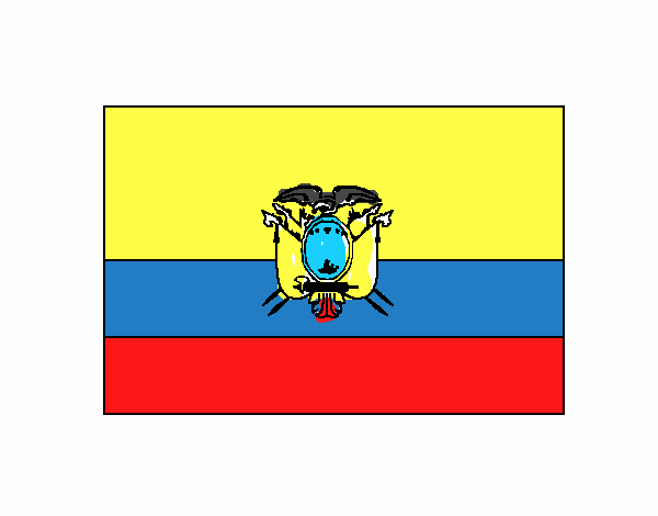 bandera del Ecuador