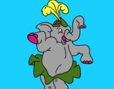 Elefante bailando