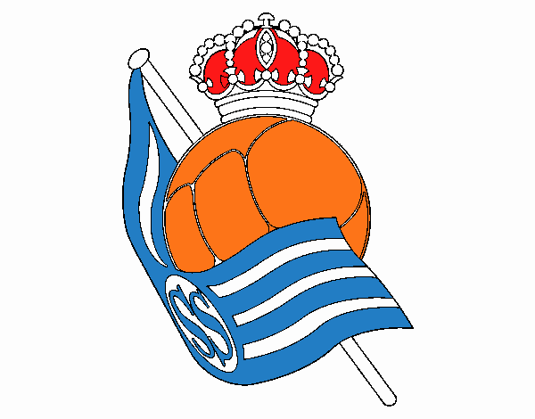 Escudo de la Real Sociedad de Fútbol