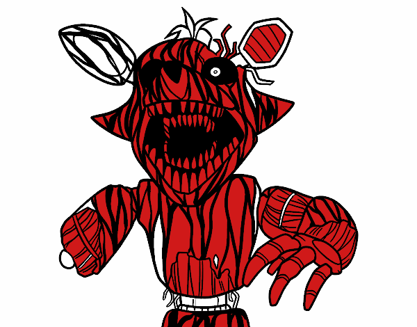 Foxy terrorífico de Five Nights at Freddy's