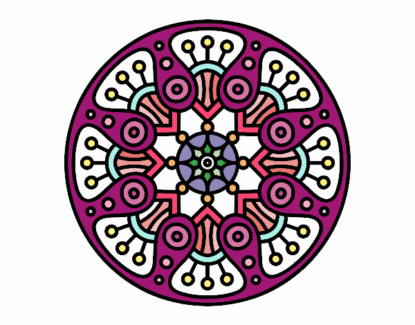 Mandala crop circle