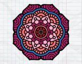 Mandala flor conceptual