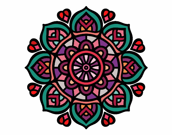 Mandala para la concentración mental