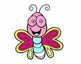 Mariposa sonriente