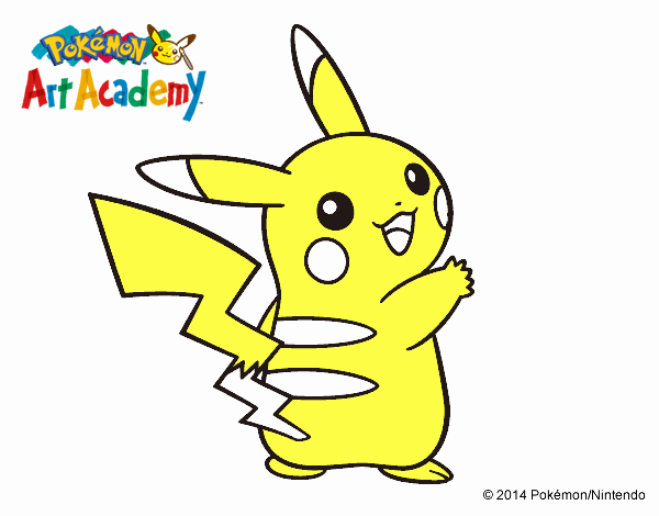 Pikachu de espaldas