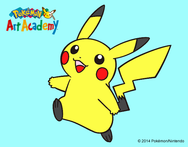 Pikachu en Pokémon Art Academy