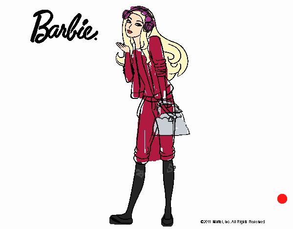 Barbie con look casual