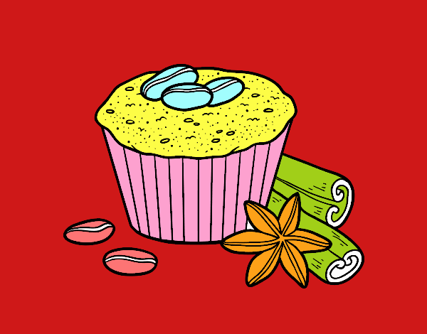 Cupcake de café