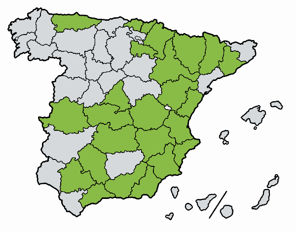 Las provincias de España