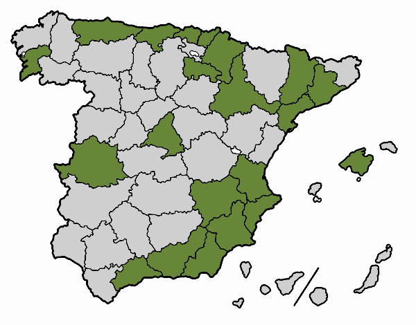 Las provincias de España