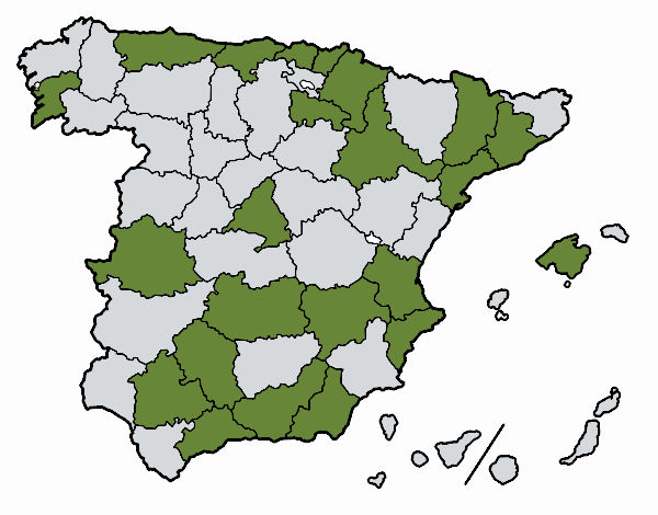 Las provincias de España