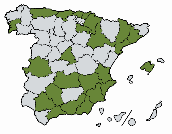 Las provincias de España