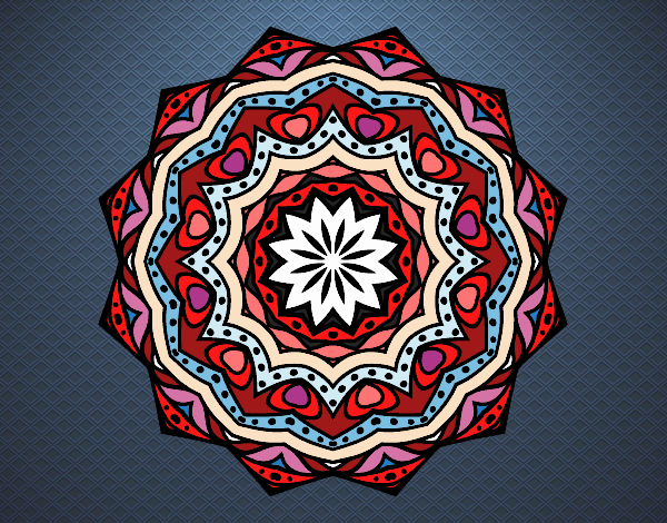 Mandala con estratos