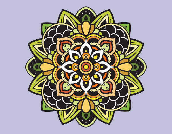 Mandala decorativa