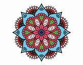 Mandala flor de primavera