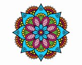 Mandala flor de primavera