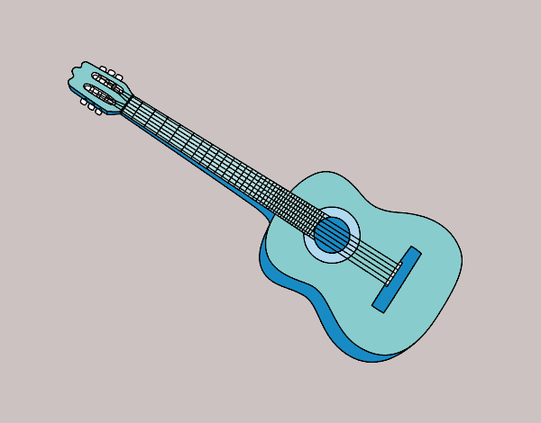 Una guitarra española