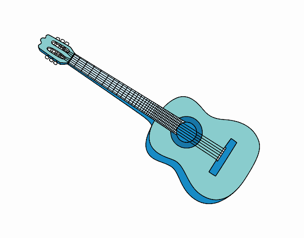 Una guitarra española